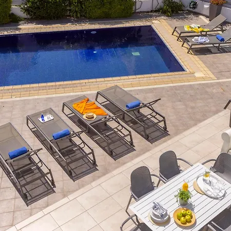 Azure Luxury Pool 빌라 프로타라스